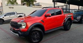 Ford Ranger V6 24V GTDI CABINE DUPLA RAPTOR 4X4 TURBO DIESEL A Gasolina 2024