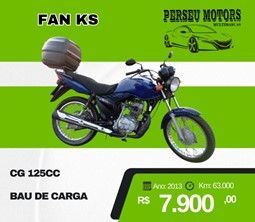 Honda CG 125 FAN KS Gasolina 2013