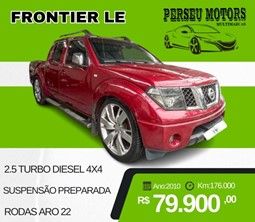 Nissan Frontier 2.5 4X4 LE CABINE DUPLA TURBO DIESEL AUTOMTICO Diesel 2010