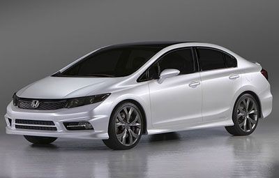 Novo Honda Civic 2012 - Fotos - Honda revela prottipo do carro