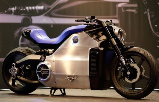 Voxan Wattman com 203 cv - Ela  a moto eltrica mais potente do mundo