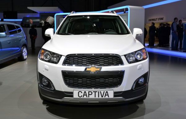 Salo de Genebra 2013 - Chevrolet Captiva ganha reestilizao na Europa