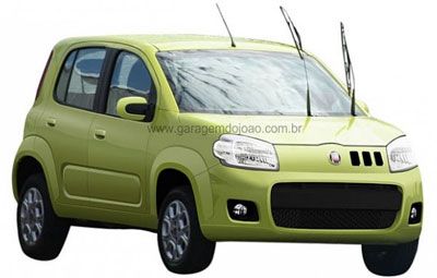 Fiat Uno 2011 - Visual definitivo do modelo