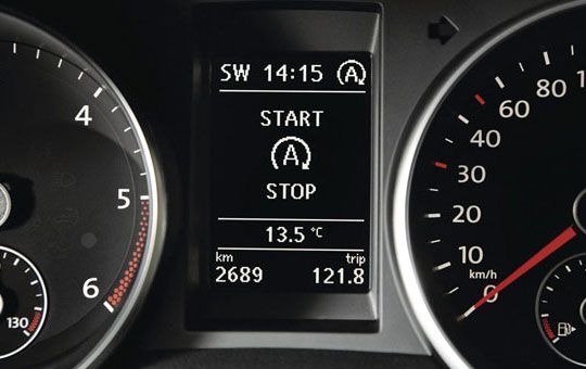 Volkswagen adotar tecnologia Start Stop - Sistema responsvel por desligar o motor do carro