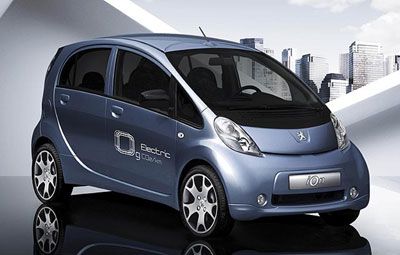 Peugeot revela iOn - Carro 100% eltrico