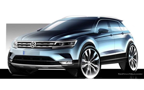 Novo Volkswagen Tiguan 2017 - Detalhes e especificaes revelados